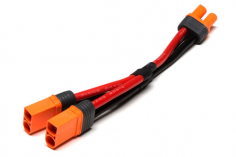 Spektrum Parallel Y-Harness: IC5 Battery with 6 Wires, 10 AWG