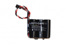 IISI Safety Caps 3x50F (Buffer) JR Kabel für 600er bis 800er Helis