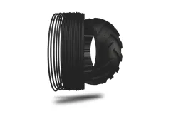 TreeD Flexmark 8 flexible TPU Filament 1,75mm 500g 81A Schwarz