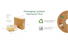 Polymaker PolyTerra PLA Charcoal schwarz 1,75mm 1kg
