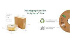 Polymaker PolyTerra PLA Lava rot 1,75mm 1kg