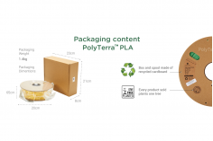 Polymaker PolyTerra PLA Arctic türkis 1,75mm 1kg