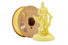 Polymaker PolyTerra PLA Banana / Pastell gelb 1,75mm 1kg