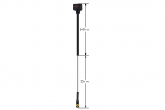 GEPRC Momoda 5,8GHz Antenne Long Version LHCP (linksdrehend) mit MMCX Anschluss