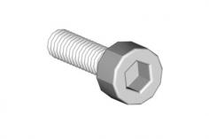 Mikado Innen-Sechskantschraube M2,5x6mm 4Stück