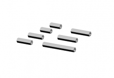 Mikado Sechskant-Einsätze Aluminium LOGO 10/400 