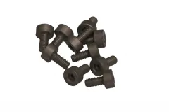 Inbusschrauben aus Aluminium titan eloxiert M3x10 10Stück