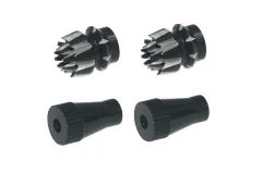 Steuerknüppelendstück / Gimbal Stick End / Typ C in schwarz mit M3 Gewinde 2Stück