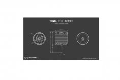 Egodrift Brushless Tengu Motor 4530HT mit 550KV 6x55mm Welle zum Beispiel ideal für Mikado Logo 700-710