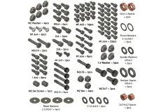 Mikado Ersatzteile Schrauben und Scheiben Set für LOGO 200 und V8