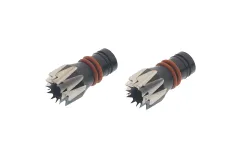 Steuerknüppelendstück / Gimbal Stick End / Typ D in schwarz mit M3 Gewinde 2Stück