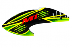 Microheli Airbrush Fiberglas Green Scratch Haube für OMPHobby M1