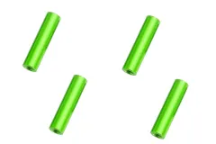 Abstandshalter / Spacer / Standoff M3 Aluminium eloxiert glatt in grün 4Stück 25mm