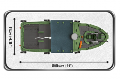 COBI Klemmbausteine Schiff Vietnam Krieg Patrol Boat River Mk II - 615 Teile