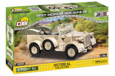 COBI Klemmbausteine Auto 2. Weltkrieg KFZ 15 Horch 901 Deutsches Afrikakorps - 178 Teile