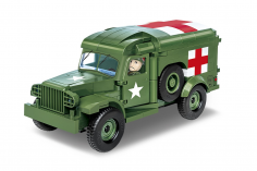 COBI Klemmbausteine Auto 2. Weltkrieg Dodge WC-54 Krankenwagen Militär - 293 Teile