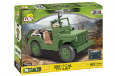 COBI Klemmbausteine Auto 2. Weltkrieg U.S. Army Ford GP Geländewagen - 91 Teile