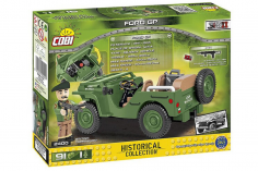 COBI Klemmbausteine Auto 2. Weltkrieg U.S. Army Ford GP Geländewagen - 91 Teile