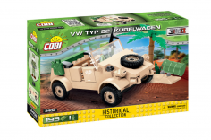 COBI Klemmbausteine Auto 2. Weltkrieg VW Typ 82 Kübelwagen DAK - 195 Teile