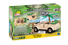 COBI Klemmbausteine Auto 2. Weltkrieg VW Typ 82 Kübelwagen DAK - 195 Teile