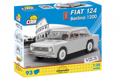 COBI Klemmbausteine Auto FIAT 124 BERLINA 1200 - 93 Teile
