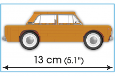 COBI Klemmbausteine Auto Polnischer FIAT 125P - 96 Teile