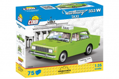 COBI Klemmbausteine Auto WARTBURG 353W TAXI - 75 Teile