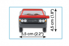 COBI Klemmbausteine Auto FSO POLONEZ TRUCK - 94 Teile