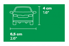 COBI Klemmbausteine Auto SKODA FABIA - 77 Teile