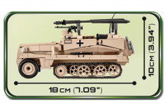 COBI Klemmbausteine Panzer 2. Weltkrieg DAK SD.KFZ.250/3 - 420 Teile