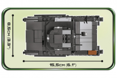 COBI Klemmbausteine Panzer 2. Weltkrieg I Ausd. A - 330 Teile