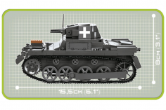COBI Klemmbausteine Panzer 2. Weltkrieg I Ausd. A - 330 Teile