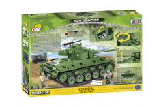 COBI Klemmbausteine Kampfpanzer 2. Weltkrieg M24 Chaffee - 590 Teile