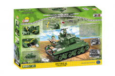 COBI Klemmbausteine Panzer 2.Weltkrieg Sherman M4A3E2 Jumbo - 720 Teile