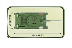 COBI Klemmbausteine Kampfpanzer 2. Weltkrieg T-34/85 - 273 Teile