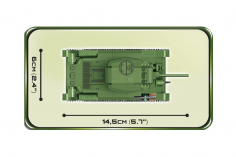 COBI Klemmbausteine Panzer 2. Weltkrieg T-34/76 - 270 Teile