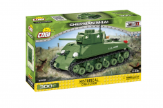 COBI Klemmbausteine Panzer 2. Weltkrieg Sherman M4A1 - 300 Teile