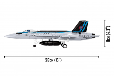 COBI Klemmbausteine Flugzeug F/A-18E Super Hornet Limited Edition - 570 Teile