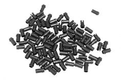KBW Klemmbausteine Technik Pin 1/2 in schwarz 100 Stück