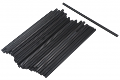 KBW Klemmbausteine Technik Achse 16L in schwarz 50Stück