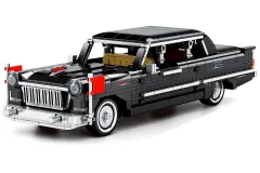 Sembo Klemmbausteine Hongqi CA72 schwarzer Oldtimer - 773 Teile