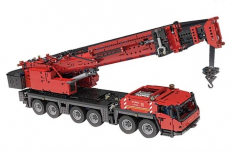 MouldKing Klemmbausteine Roter Kran mit RC Set - 4460 Teile