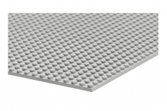 Grundplatte UNTERBAUBAR hell grau 32x32 Noppen, ca. 25,5x25,5cm