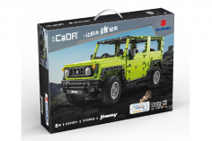 CaDA Klemmbausteine Suzuki Jimny - RC Set RTR mit Fernsteuerung oder via APP und Antriebsset - 579 Teile