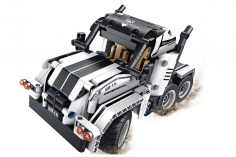 Qihui Klemmbausteine 2-in-1 Truck mit Fernsteuerung 27MHz - 379 Teile