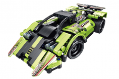 Qihui Klemmbausteine 2-in-1 Racing Car mit Fernsteuerung 27MHz - 335 Teile