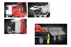 MouldKing Klemmbausteine Selbstlader LKW - 8238 Teile