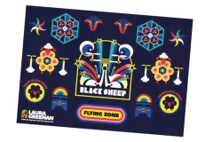 TBS Team Black Sheap Aufkleber/Sticker Bogen V8