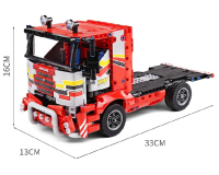 MouldKing Klemmbausteine Transport LKW mit RC Set (Ferngesteuert) - 577 Teile