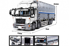 MouldKing Klemmbausteine Container LKW mit RC Set (Ferngesteuert) - 4166 Teile